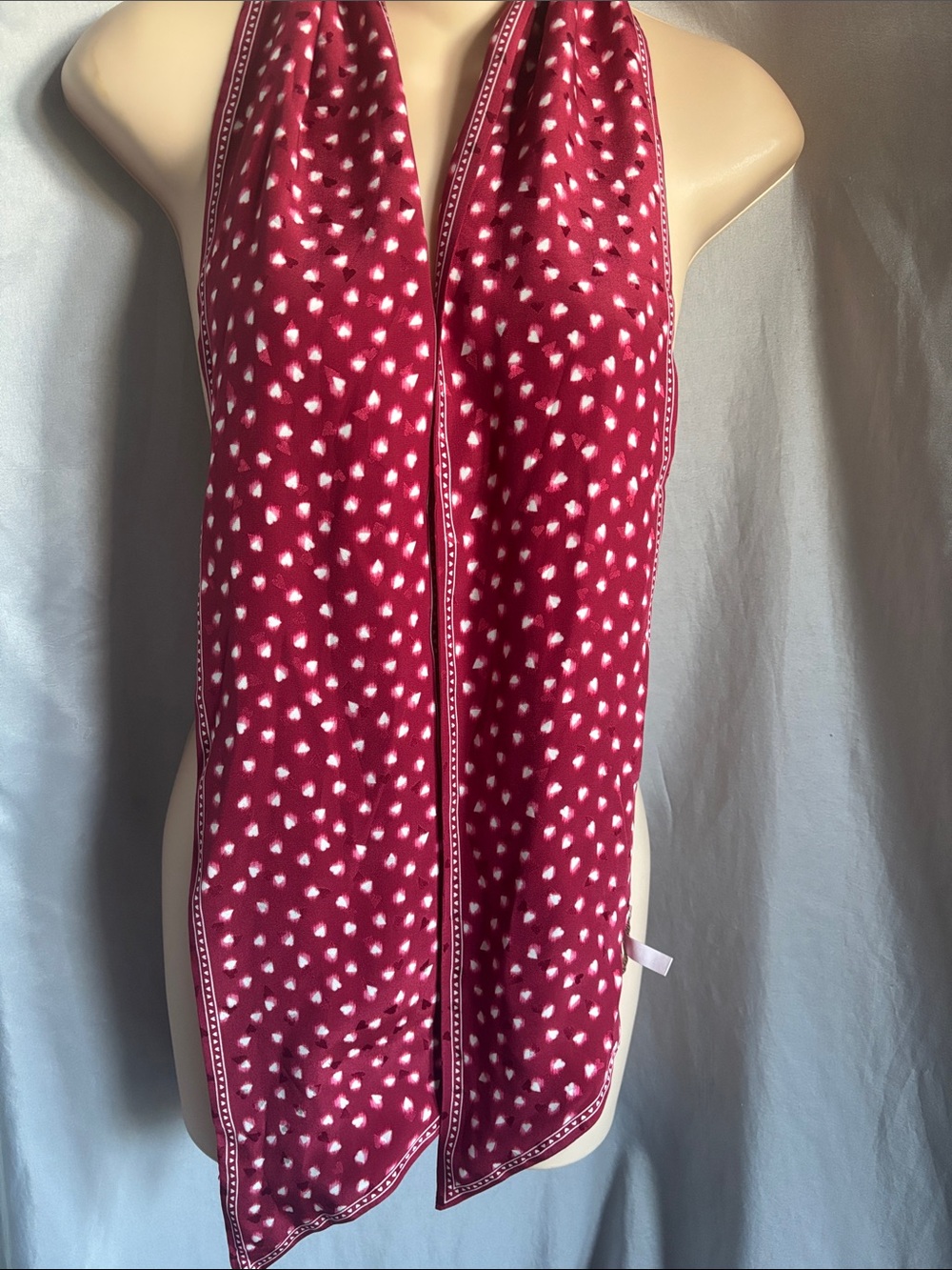 Rebecca Taylor Heart Print Scarf